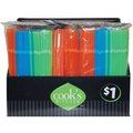 Cook'S Kitchen Straws Drinking Asst Colors 8864